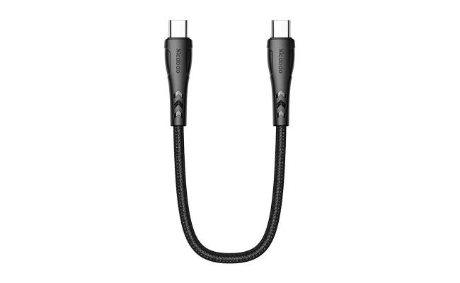 Mcdodo CA-7640 - Cable - Type-C To Type-C Data Cable 0.2M (Black)